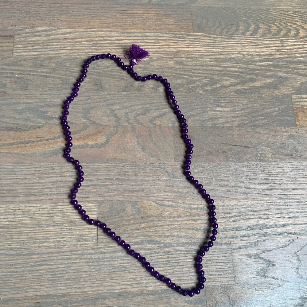 Amethyst Mala Beads